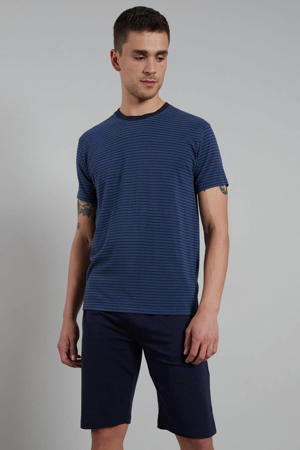 bamboe shortama blauw