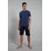CECEBA bamboe shortama blauw