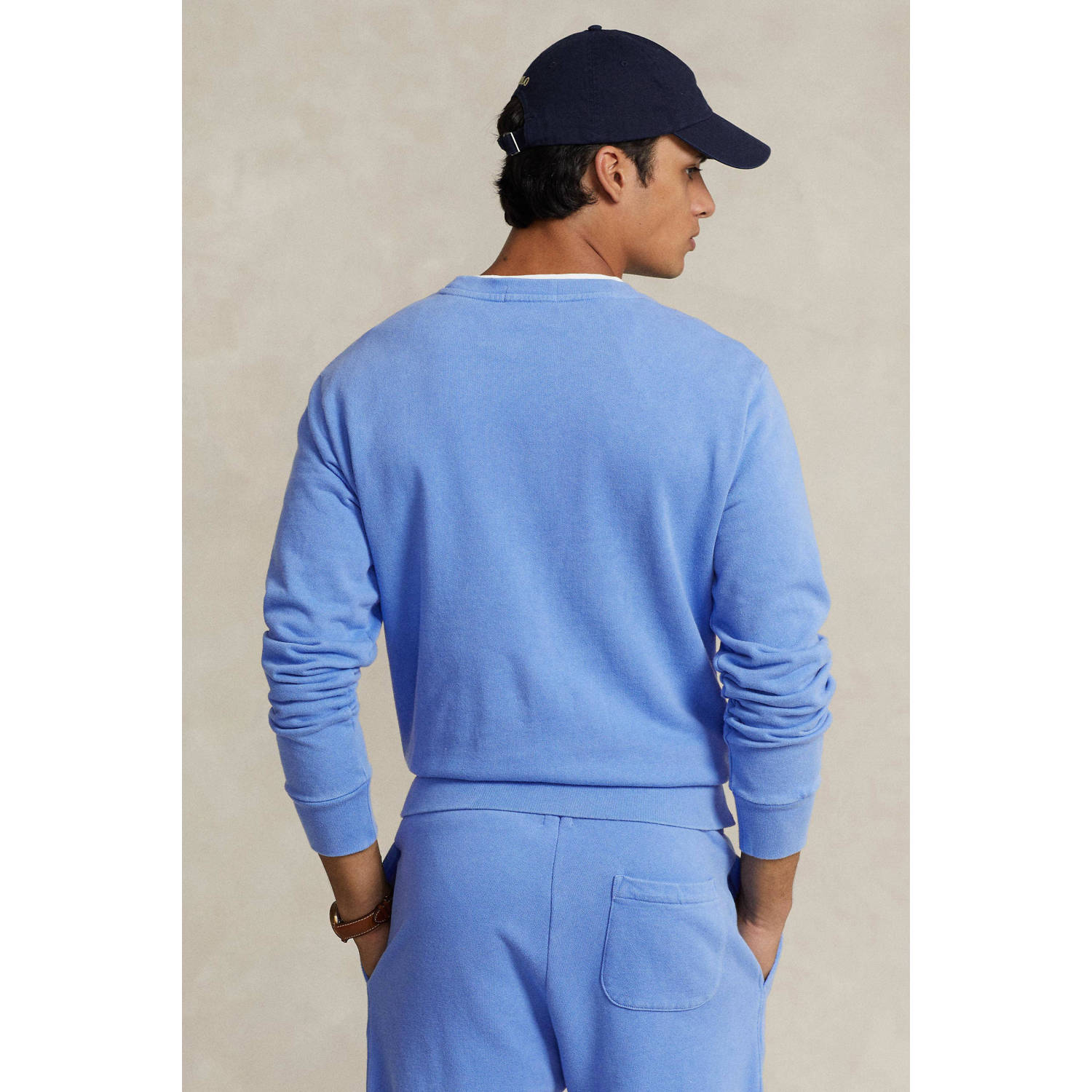 POLO Ralph Lauren sweater met logo summer blue