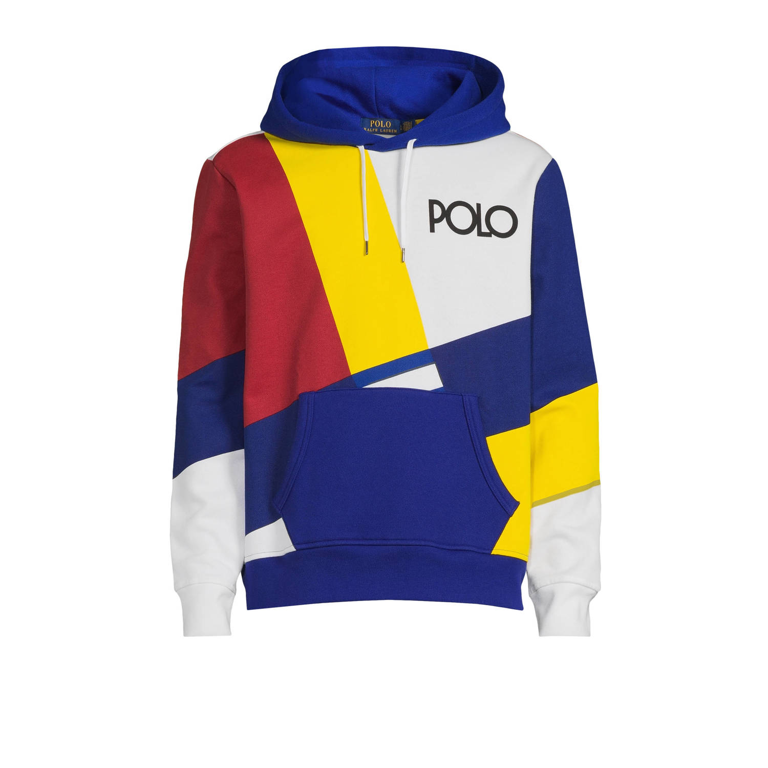 Ralph Lauren Color Block Sweatshirt met Logo Multicolor Heren