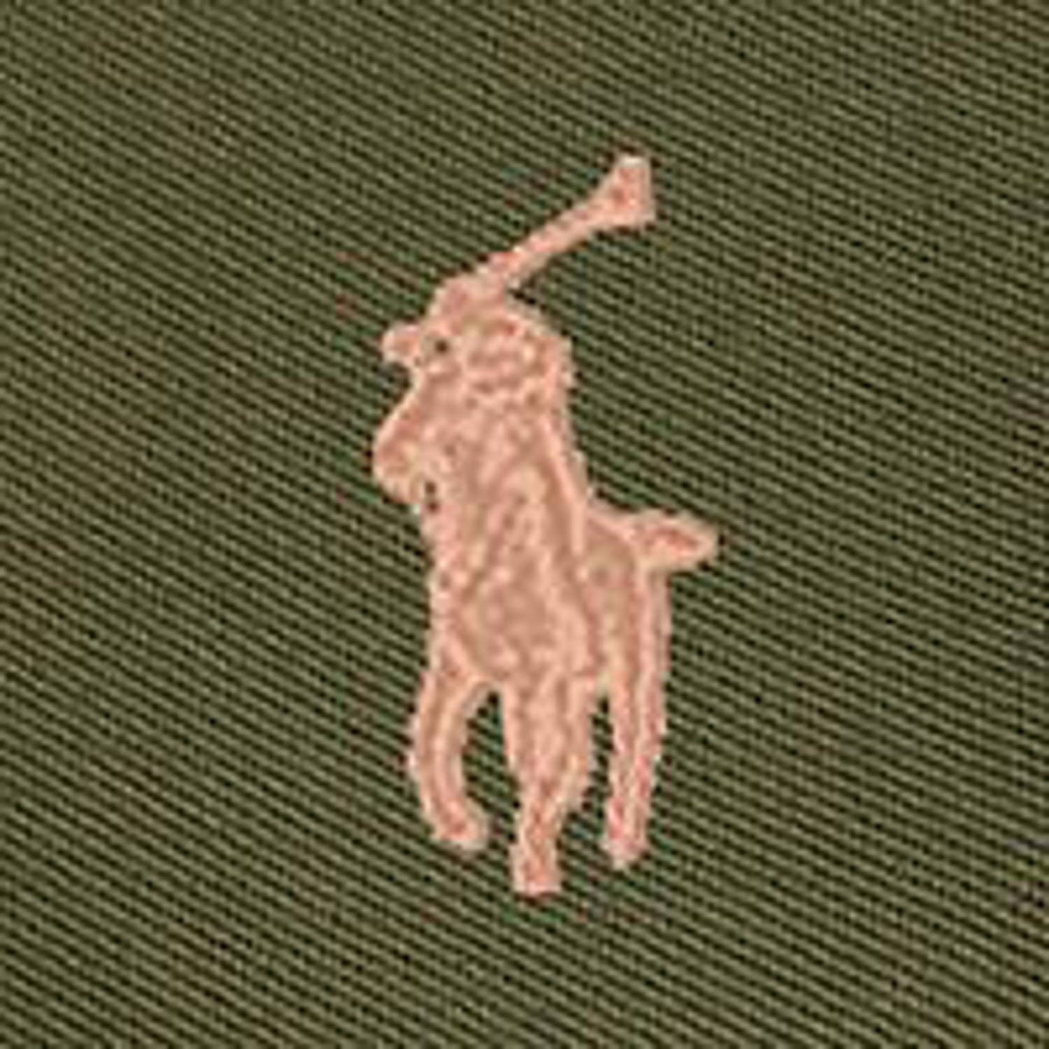POLO Ralph Lauren slim fit polo met logo dark sage