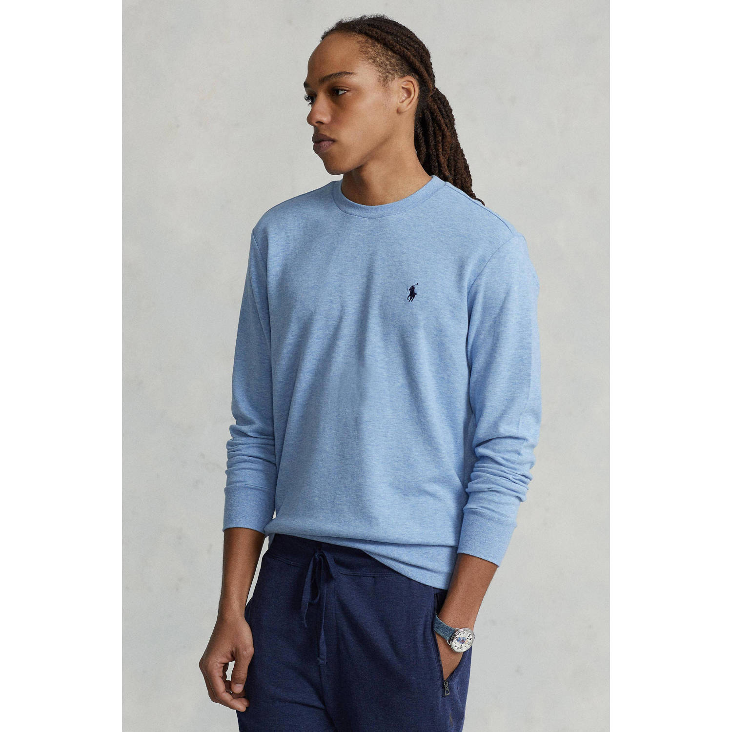 Polo Ralph Lauren Casual Katoenen T-shirt Blue Heren
