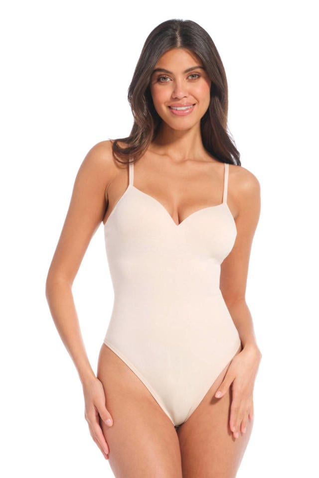 MAGIC Bodyfashion medium corrigerende bodysuit Low Back lichtbeige MAGIC Bodyfashion medium corrigerende bodysuit Low Back lichtbeige