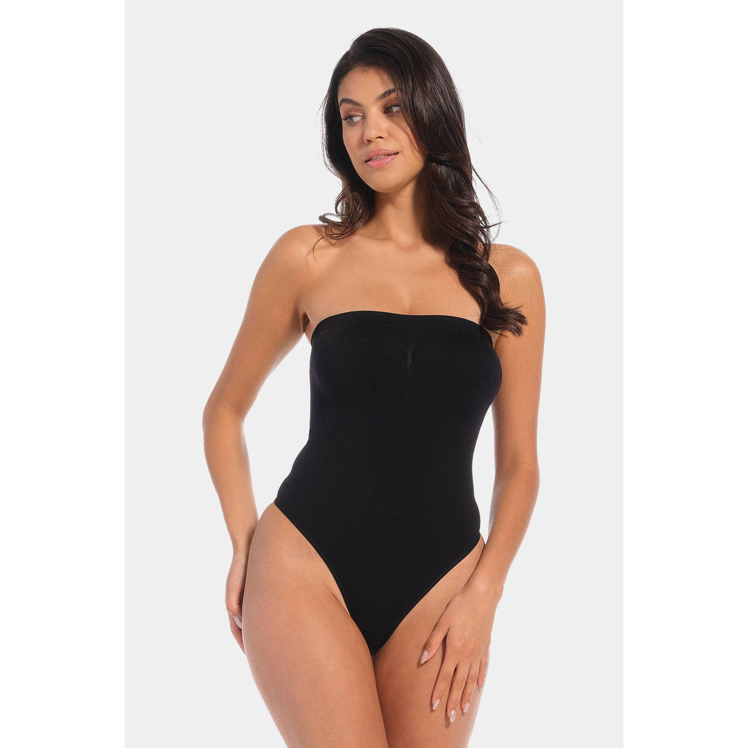 MAGIC Bodyfashion strapless stringbody zwart