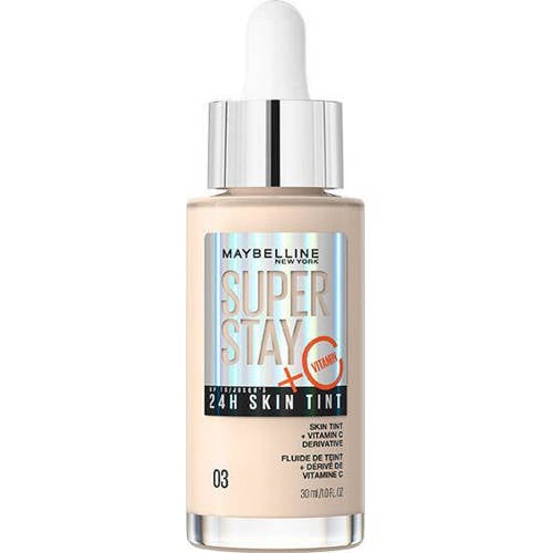 Maybelline New York Superstay 24H Skin Tint Bright Skin-Like Coverage foundation - kleur 3