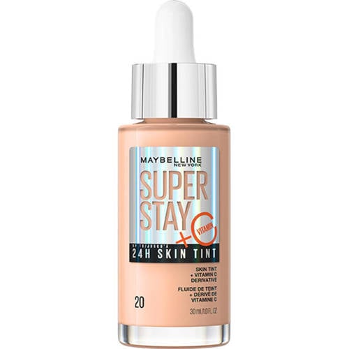 Maybelline New York Superstay 24H Skin Tint Bright Skin-Like Coverage foundation - kleur 20