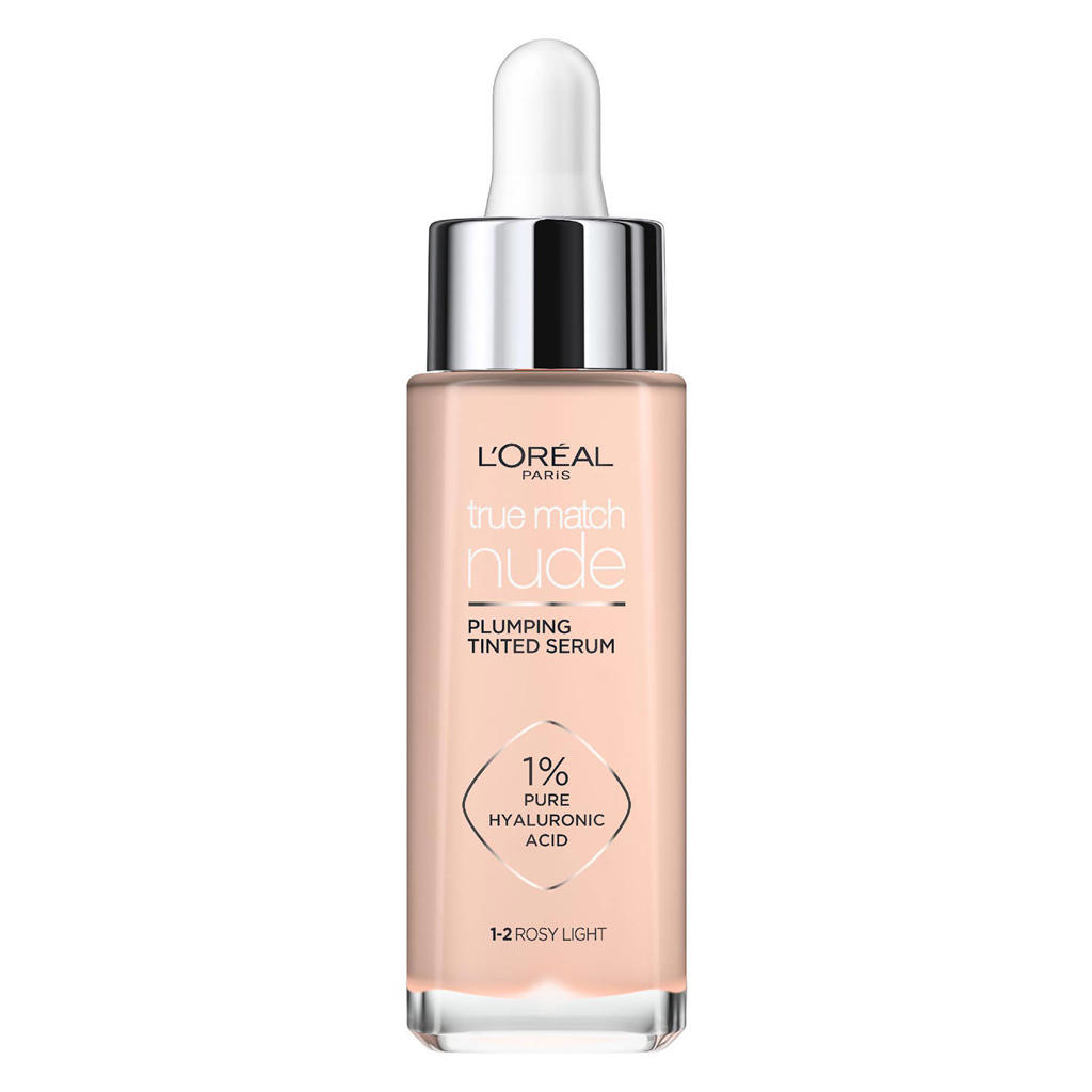 L'Oréal Paris True Match Nude Getint Serum - 1-2 Rosy Light - 30 ml