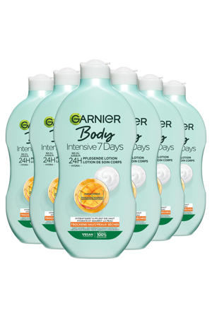 Body Intensive 7 Days Verzorgende Bodylotion met Mango-extract en Probiotica - voordeelverpakking - 6 x 400 ml