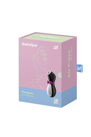 Penguin vibrator - Zwart/Wit