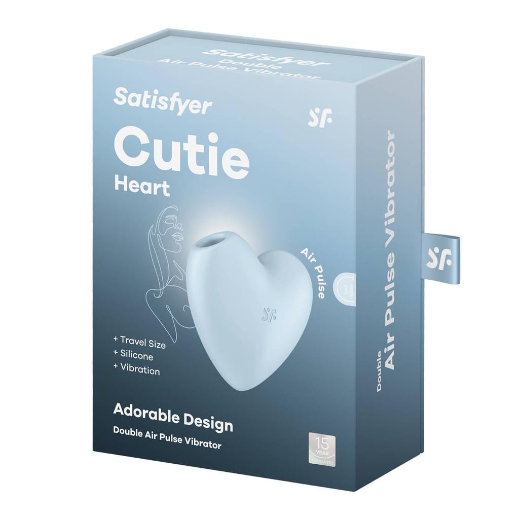 Satisfyer Cutie Heart vibrator - Lichtblauw