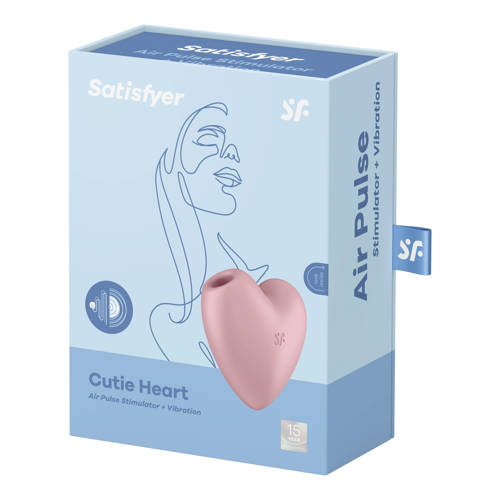 Wehkamp Satisfyer Cutie Heart vibrator - roze aanbieding