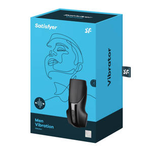 Men Vibration Vibrerende masturbator - Zwart