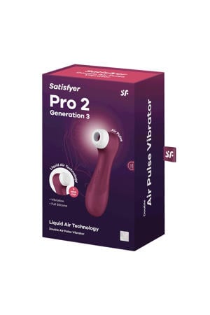 Pro 2 Generation 3 vibrator (excl. app control) - Wijnrood