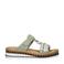 Rieker slippers lichtgroen