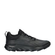 thumbnail: Zwarte heren Ecco MX nubuck sneakers met veters en effen