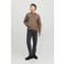 JACK & JONES JEANS INTELLIGENCE tapered fit jeans JJIMIKE am 389 black
