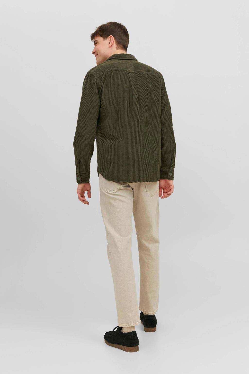 Jack & Jones Perfect Corduroy Overshirt Black