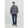 JACK & JONES ORIGINALS trui JORDIAMOND  met all over print ashley blue
