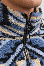 thumbnail: JACK & JONES ORIGINALS trui JORDIAMOND  met all over print ashley blue