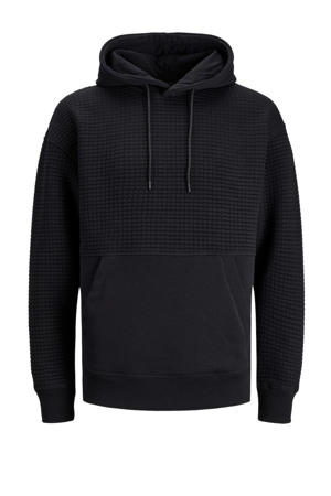 hoodie JCOBLACK met logo black