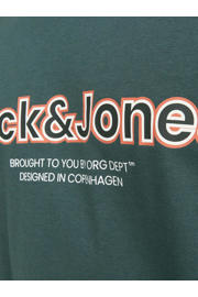 thumbnail: JACK & JONES ORIGINALS regular fit longsleeve JORLAKEWOOD met printopdruk groen