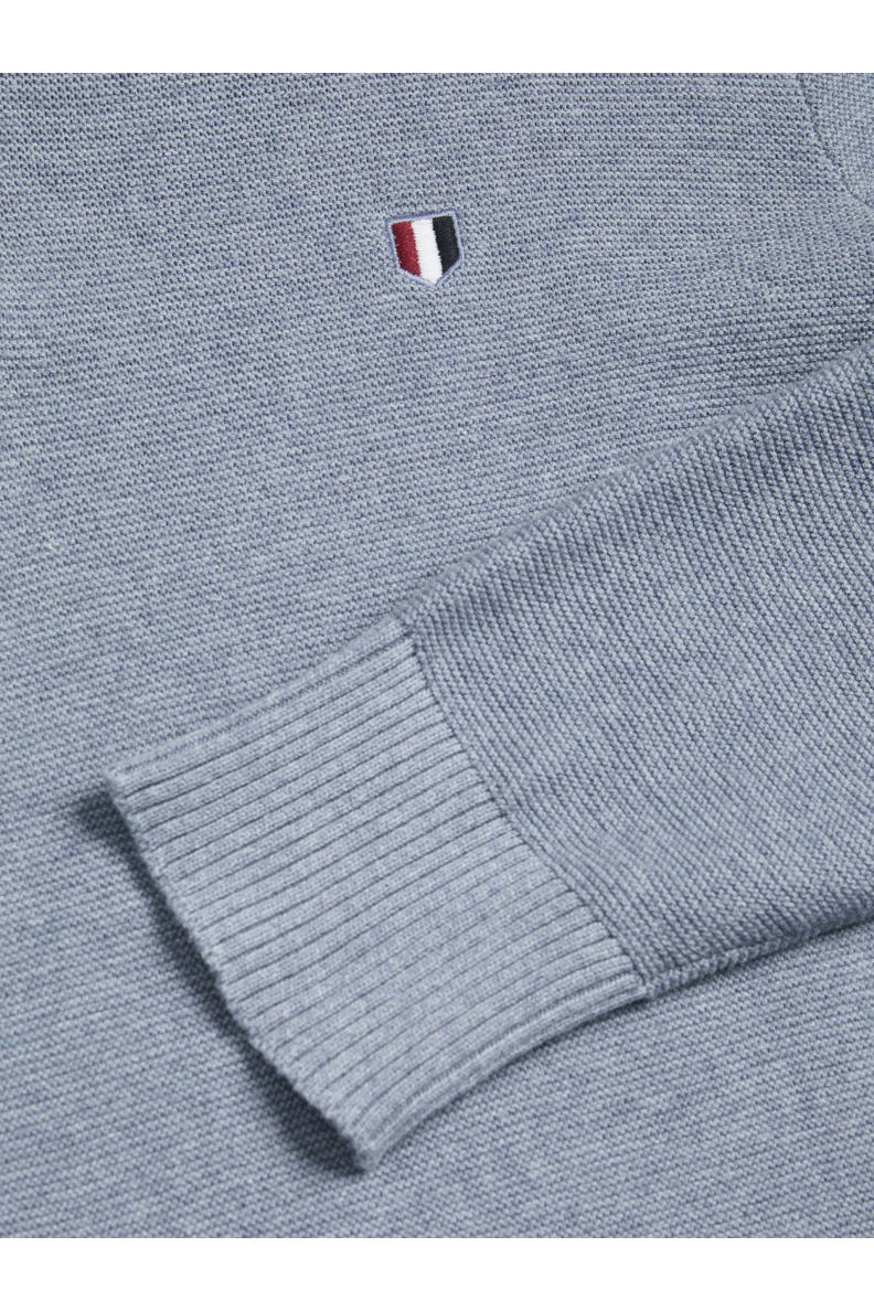 Jack & Jones Plus Size half zip trui zwart