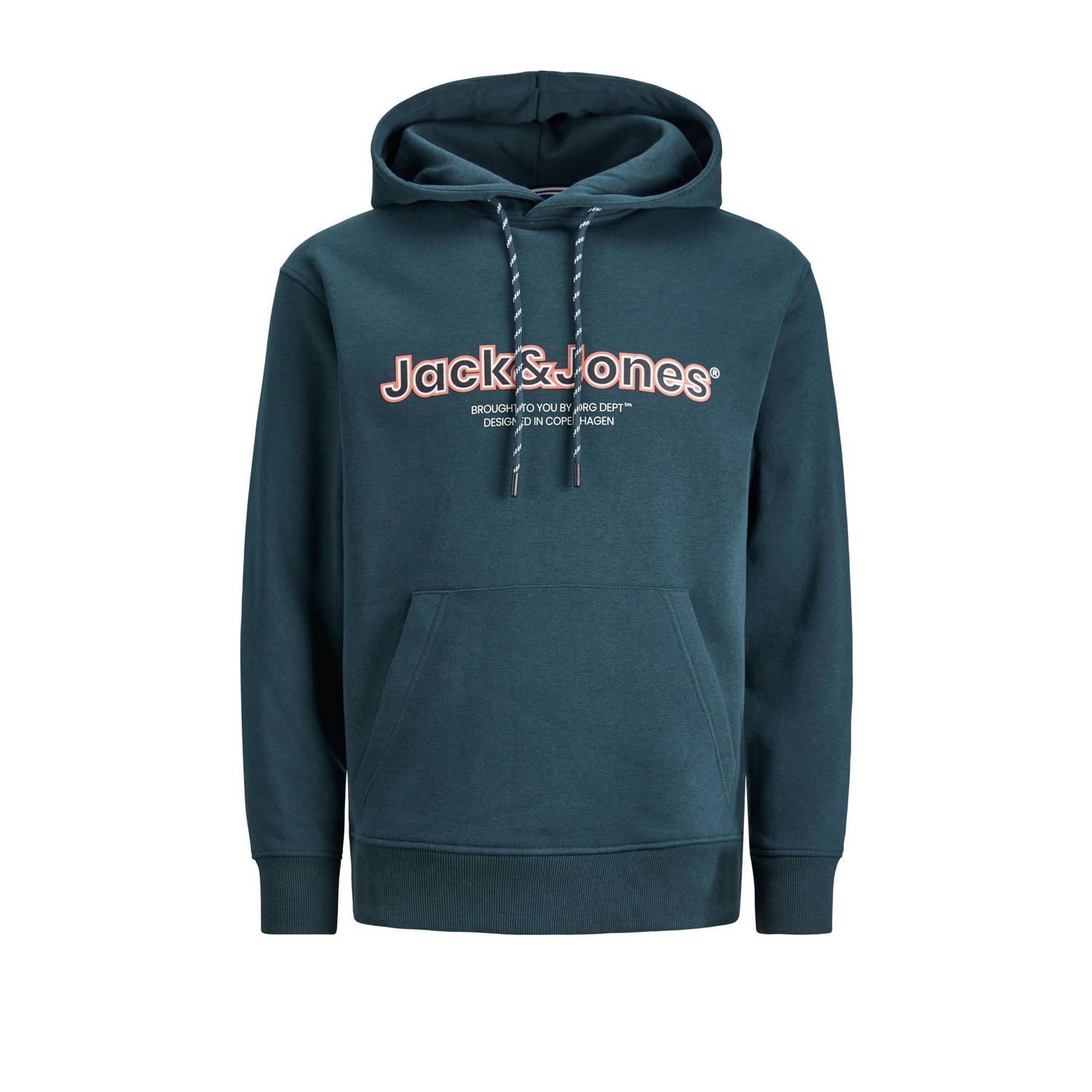 JACK & JONES PLUS SIZE hoodie JORLAKEWOOD Plus Size met printopdruk magical forest