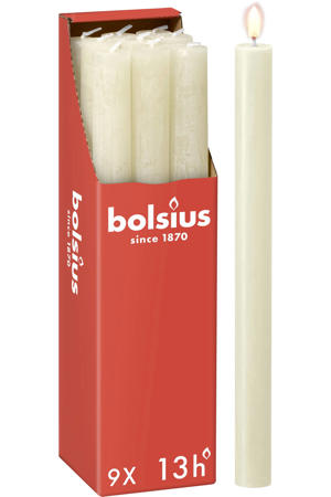 dinerkaars Rustiek ivoor (Ø2,3x27 cm) (set van 9)