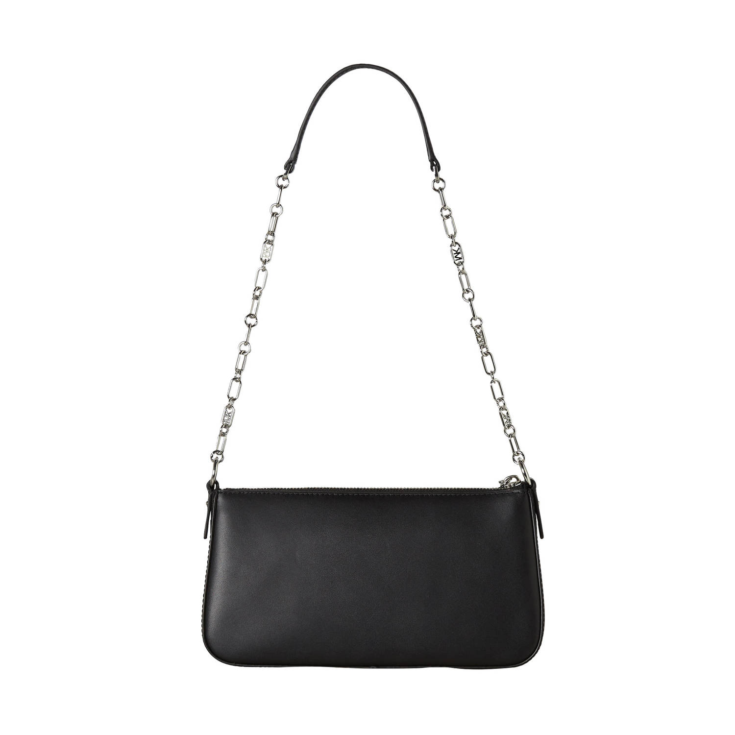 Michael Kors leren schoudertas Empire zwart