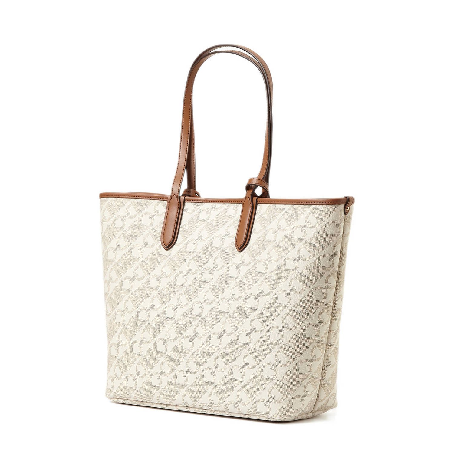 Michael Kors shopper Eliza met logoprint beige