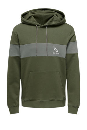 hoodie ONSLUKE castor gray