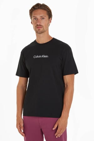 regular fit T-shirt van katoen ck black