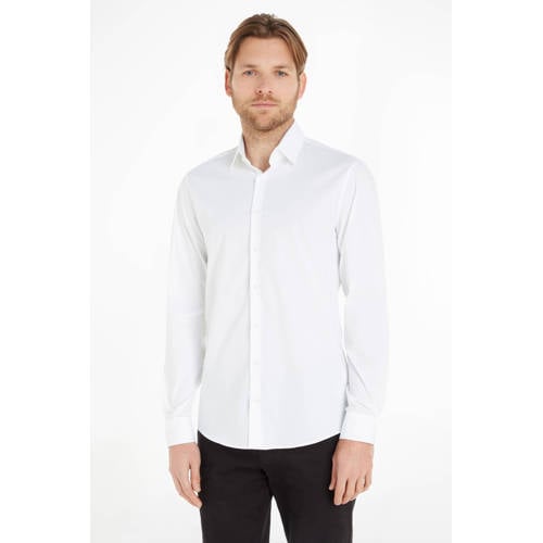Calvin Klein slim fit overhemd bright white afbeelding