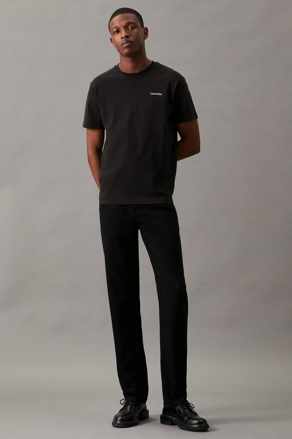 Calvin Klein regular fit T-shirt met katoen ck black