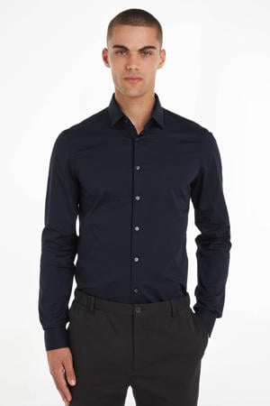 slim fit overhemd night sky