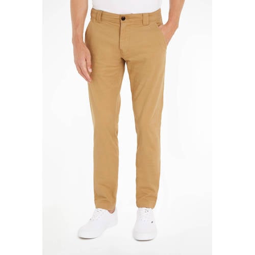 Tommy Jeans slim fit chino Scanton classic khaki afbeelding