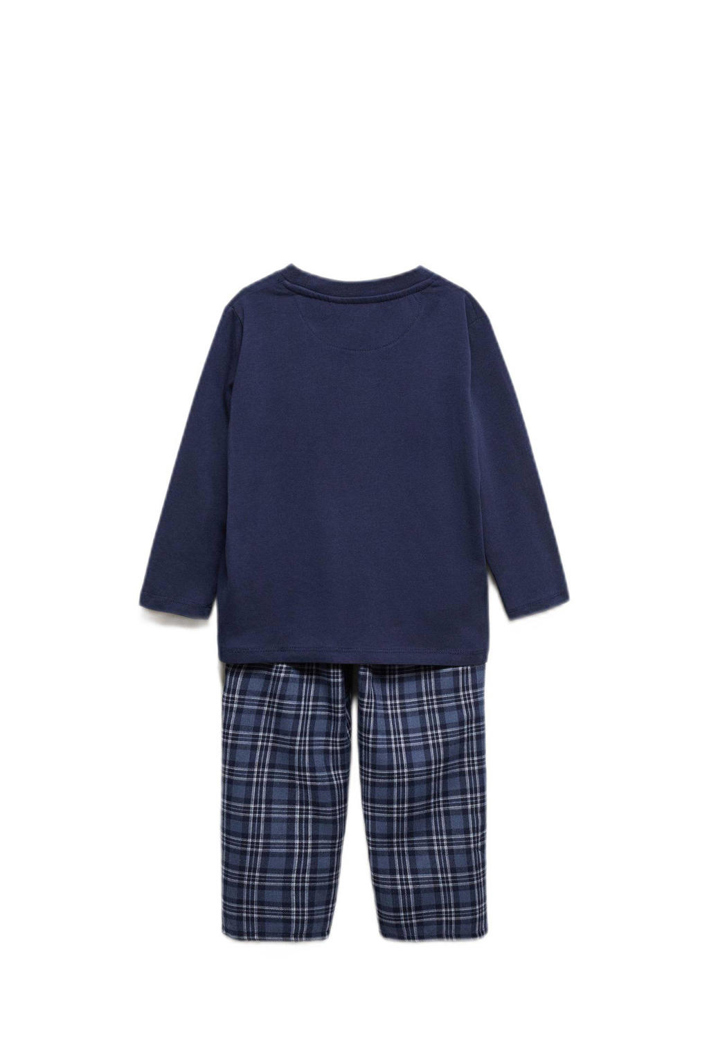 Schiesser pyjamabroek navy geruit | Spierings Herenmode Schiesser pyjamabroek navy geruit | Spierings Herenmode