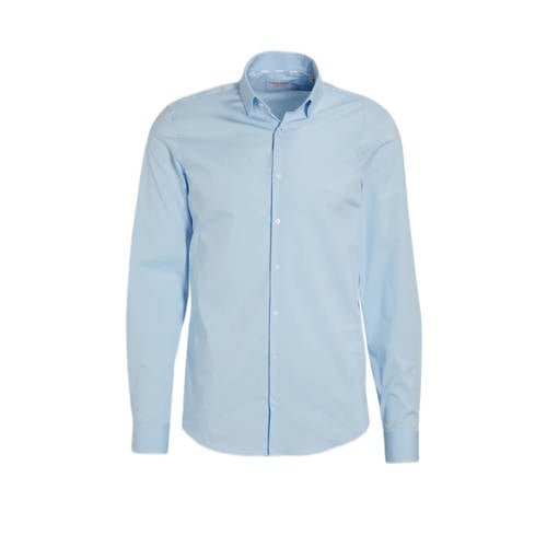 Calvin Klein slim fit overhemd calm blue afbeelding