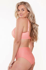 thumbnail: LingaDore niet-voorgevormde beugelbh Daily Full Coverage Lace zalmroze