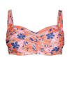 Beige/roze/blauw
