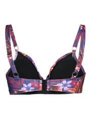 thumbnail: Zizzi voorgevormde beugel bikinitop STANIA paars/multi