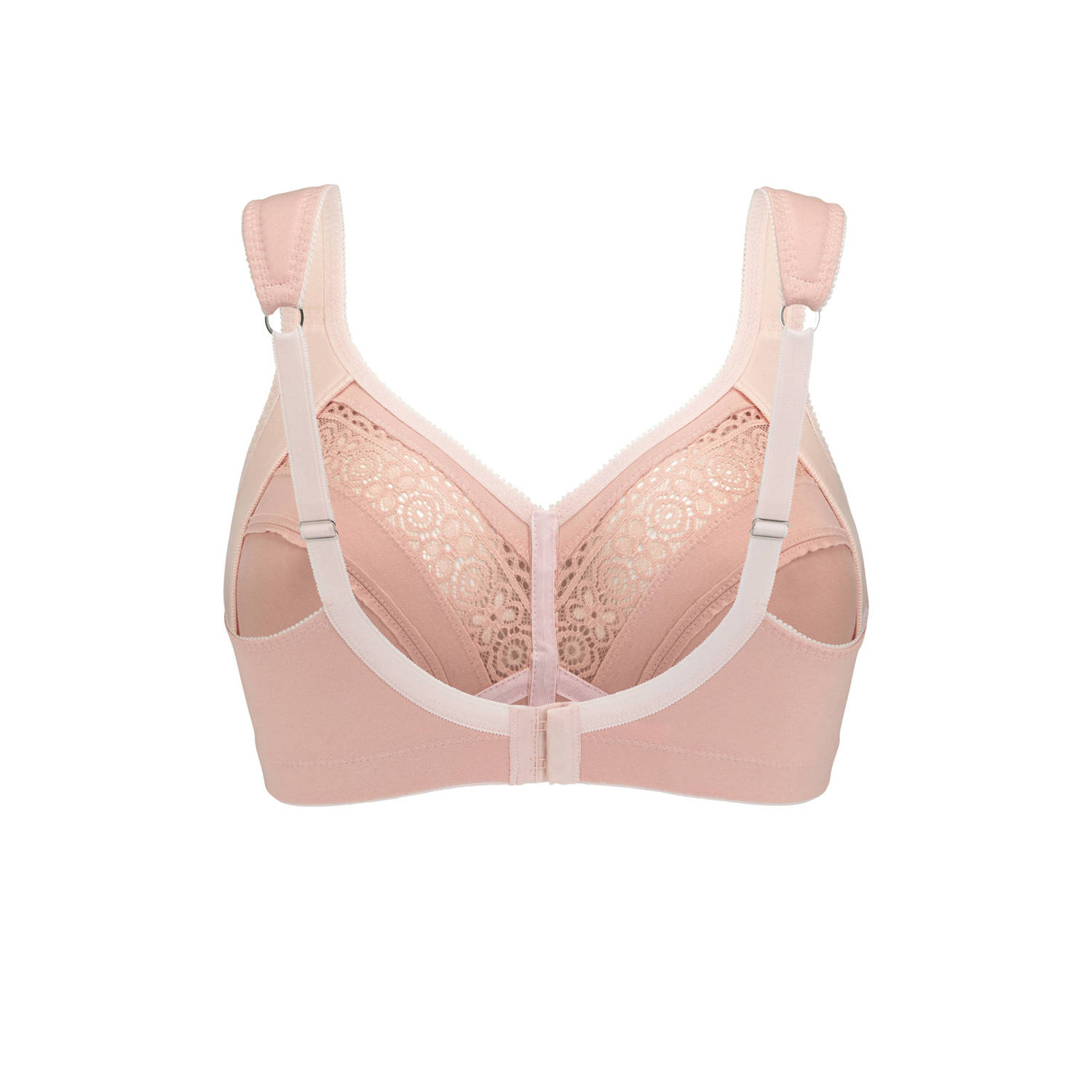 Swegmark niet-voorgevormde bh zonder beugel Cotton Stars roze