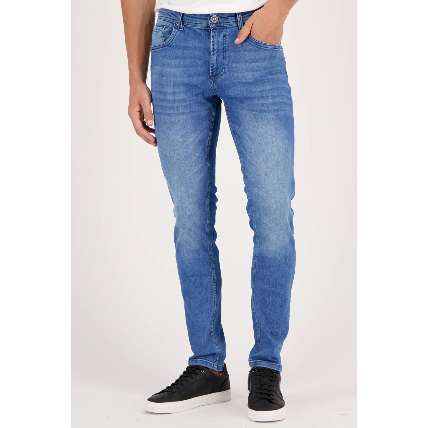 GABBIANO slim fit jeans Pacific bleach