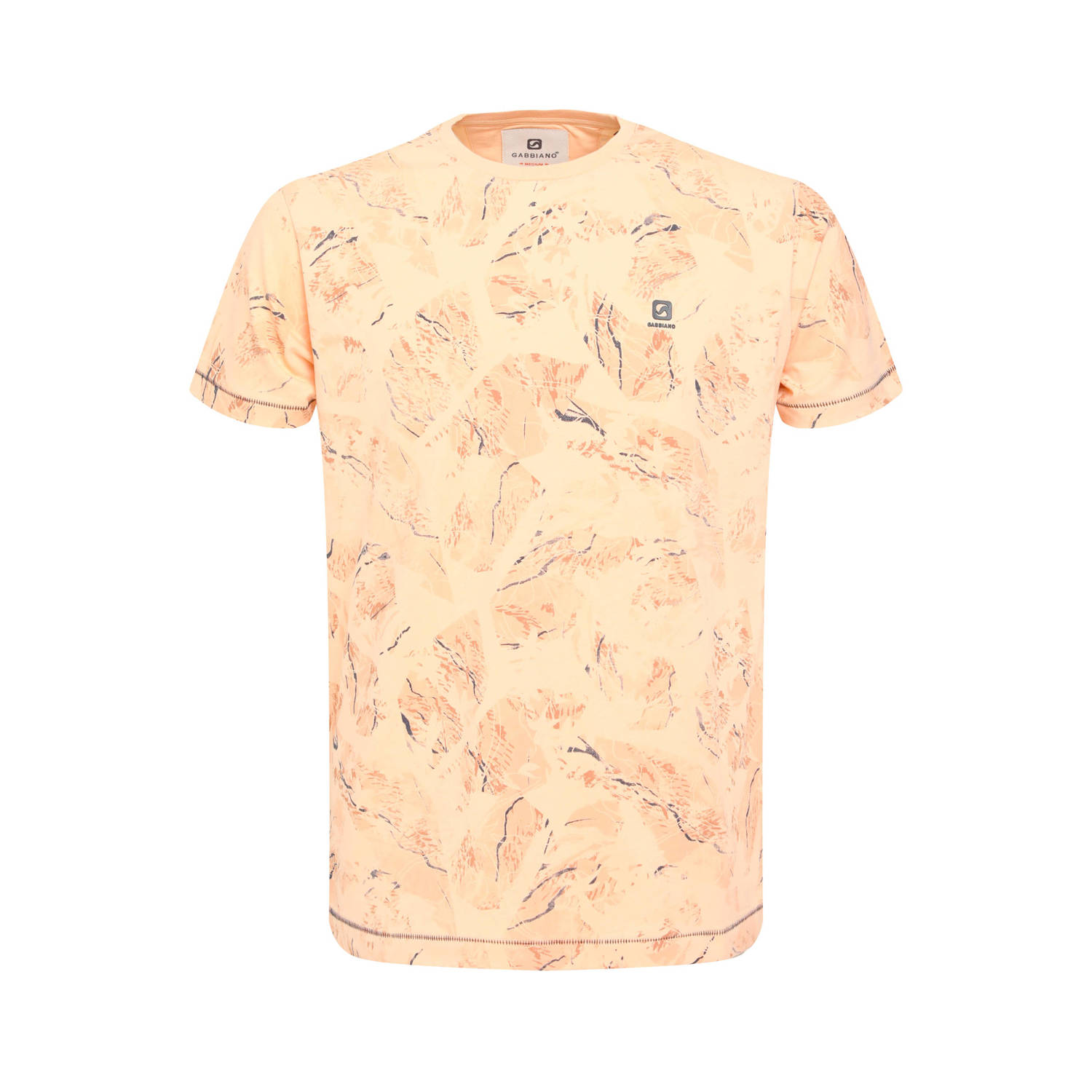 GABBIANO T-shirt met all over print soft peach