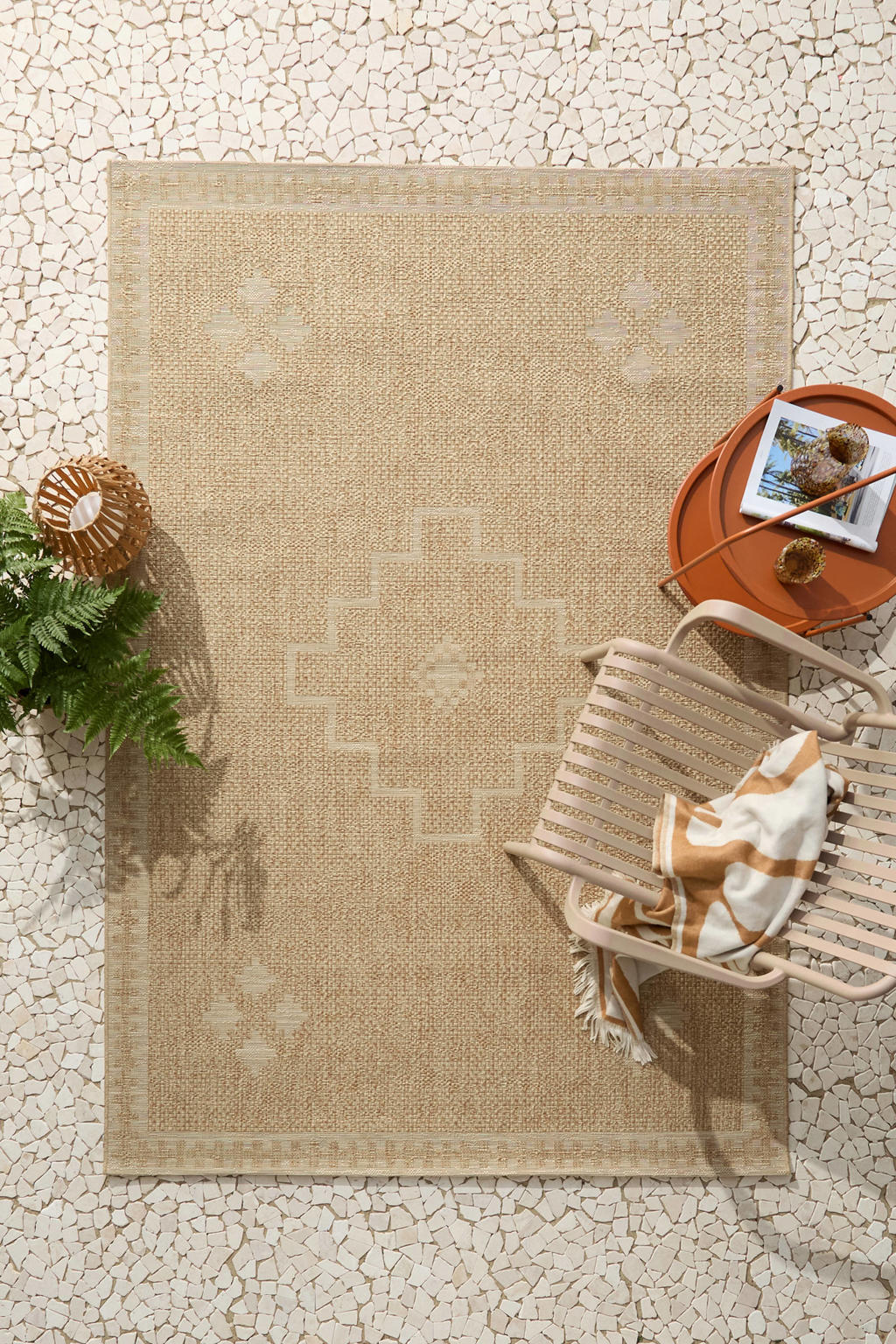 NOUS Living binnen- en buitenvloerkleed Tarpon (230x160 cm) (230x160 cm)