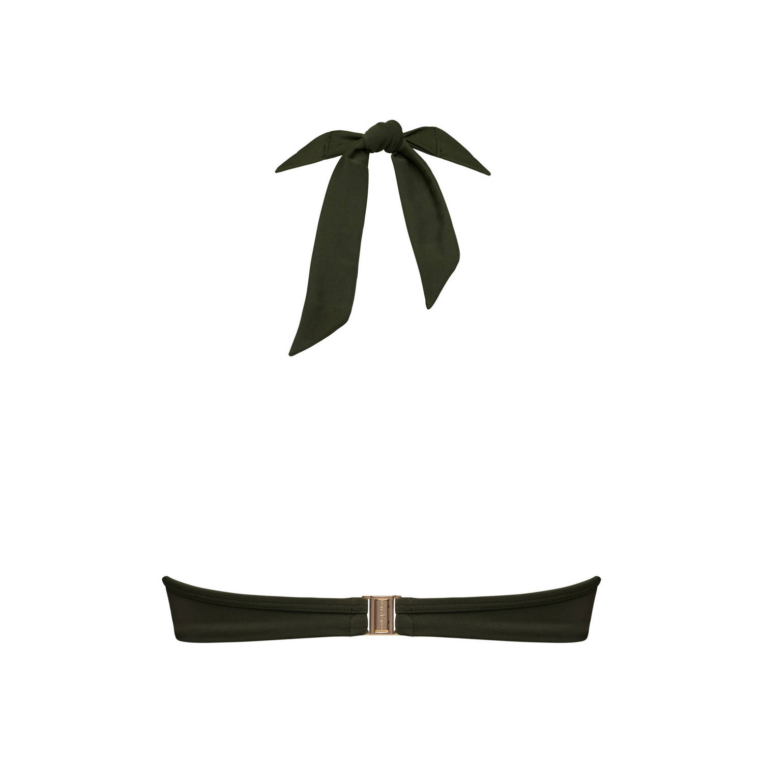marlies dekkers voorgevormde halter bikinitop Royal Navy donkergroen