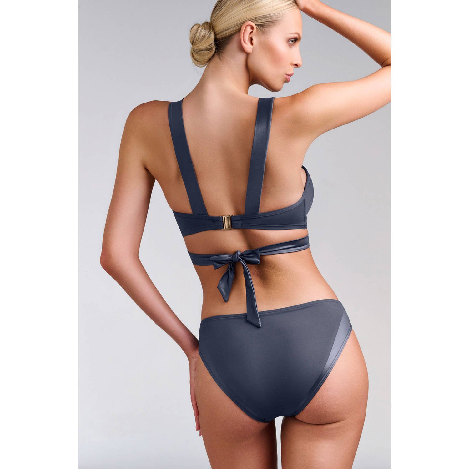 marlies dekkers bikinibroekje Cache Coeur donkergrijs