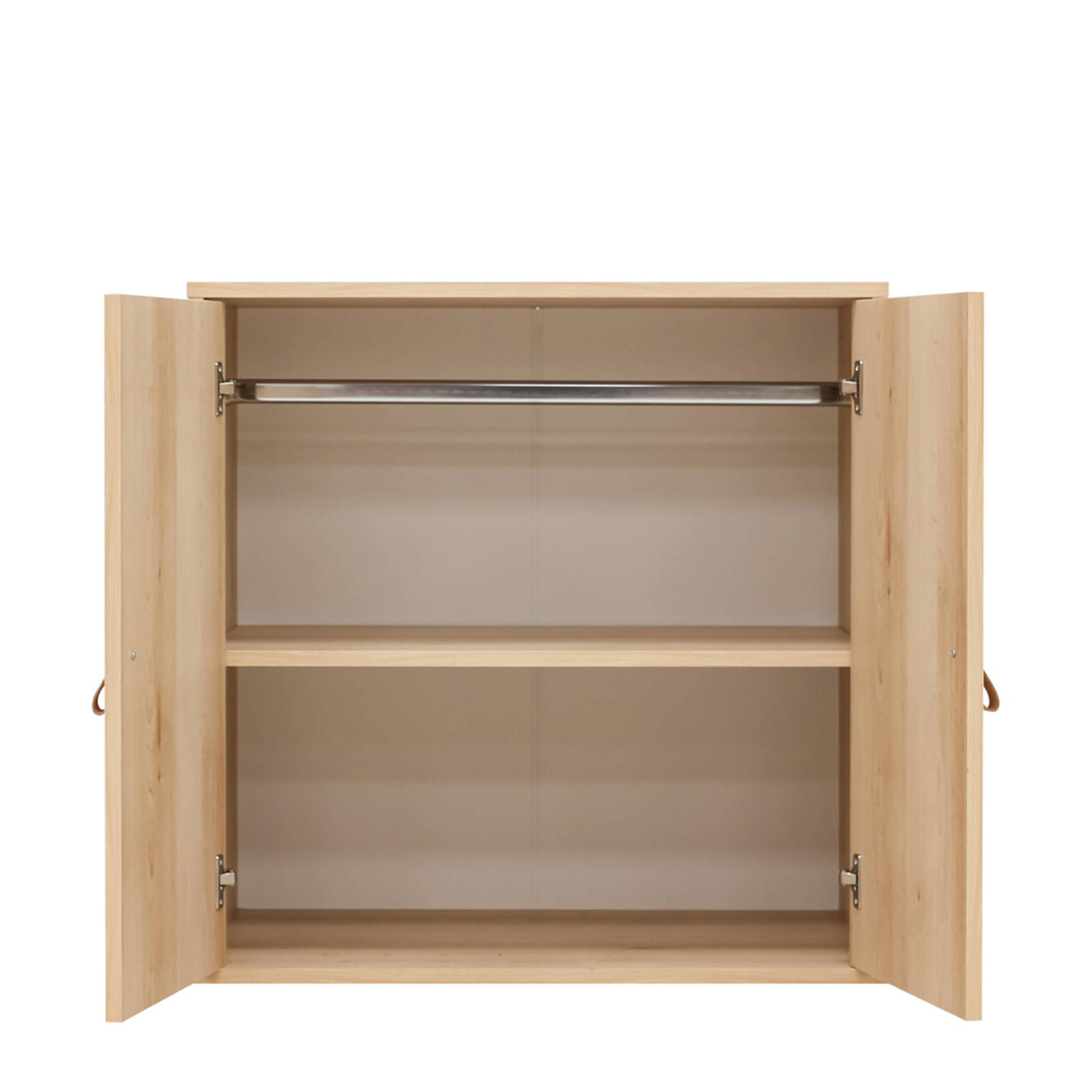 Bopita 2-deurskastje voor halfhoogslaper Lucas Naturel - Afbeelding 3