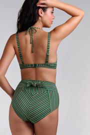 thumbnail: marlies dekkers high waist bikinibroekje Holi Vintage donkergroen