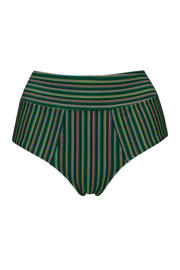 thumbnail: marlies dekkers high waist bikinibroekje Holi Vintage donkergroen
